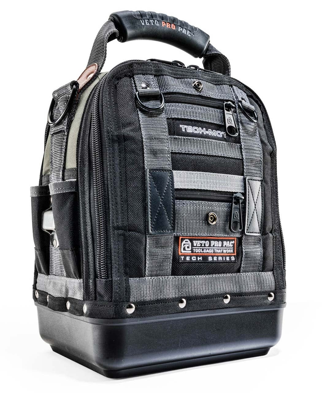 TECH-MCT: ENCLOSED STYLE TOOL BAG 8W X 10L X 14H TOOLS/ETC