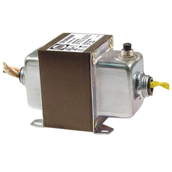 TR100VA009: Electrical, Transformer, 480/277/240/208/120Vac Primary Voltage, 24Vac Secondary Voltage, 96VA, Circuit Breaker Over Current Protection, Foot