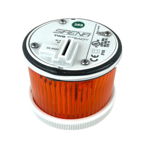 TWS-F2-G: 24VAC CONTINUOUS AMBER IC LIGHT