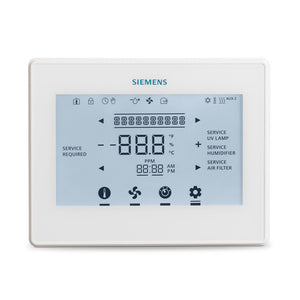 A Siemens thermostat