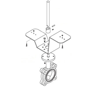 UFLK8176: VICTAULIC BUTTERFLY VALVE LINKAGE KIT