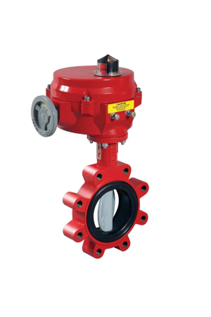 VFC-020HB-722D4: 2 in. two-way butterly valve, 84 Cv at 70, 144 Cv at 90F 125/150 ANSI Flange end connections, 175 psi closeoff, -30 to 250F not rated for steam