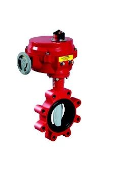 VFC-040HB-722D: 4 IN, 2-WAY BUTTERFLY VALVE ELECTRIC, FLOATING 175 PSI CLOSE-OFF 120 VAC