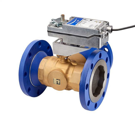 VG18A5JU+924GGA: Ball Valve Assembly, 3 Way, 4 in. without Switches