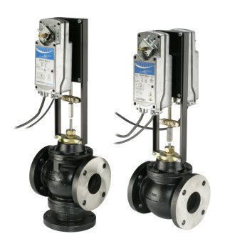 VG2831VM292NGGA: 4"; 3W; FLANGED; 157 CV;; SPR STEM UP; M9220-GGA-3; 0-10 VDC; PROP. CONTROL; WITHOUT SWITCHES