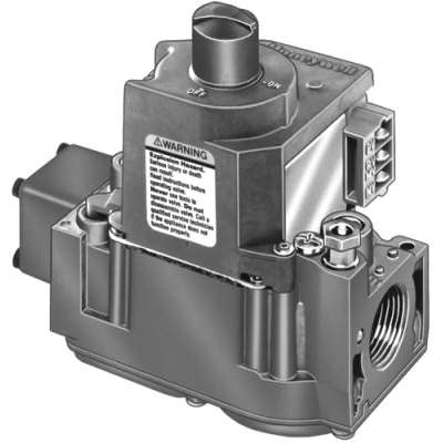 VR8304M4507: Single Stage, 24 Vac, Standard Opening, Intermittent Pilot Gas Valve. 3/4 x 3/4". Set 3.5" WC