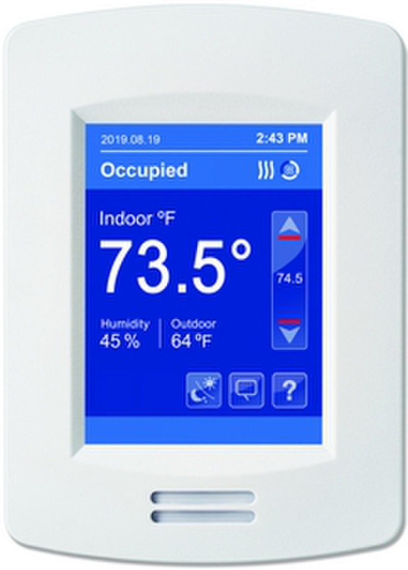 VZ8250U5000B: 8000 Series Room Controller, Configurable, Supports Damper Control Of Pressure Dependant Or Independant VAV Systems