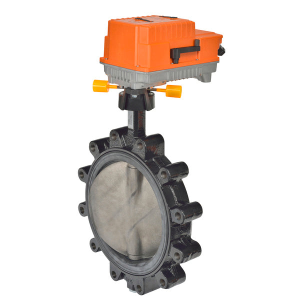 F6200L+PKRXUP-MFT-T-200: Butterfly Valve,8",2 Way,3136Cv,w/ Electronic Fail-Safe,24 -240V,MFT,SW,NEMA 4XH