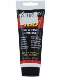 A-186: Silicone-based grease acoustic couplant, 3 oz tube.