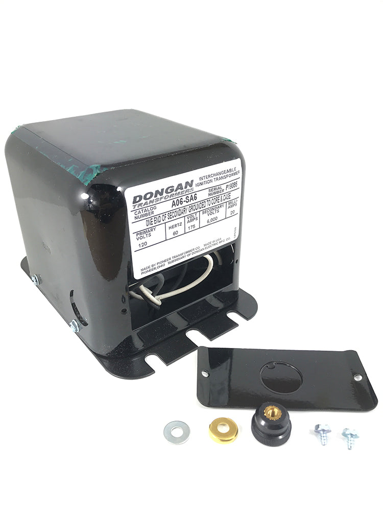 A06-SA6: Ignition Transformer 120v-6000v one side grounded