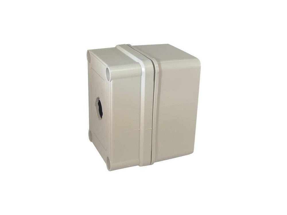 VM433-PBM1: Enclosure Push Button Cover with 4 Non-metallic Corner Screws and Smooth Side Walls