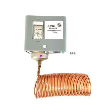 A70GA-1C: TWO CIRCUIT TEMP CONTROL; 15/55F; DIFF 5 FIXED; 1NO/1NC MAIN OPEN LOW; 1/8 X 20' BULB;