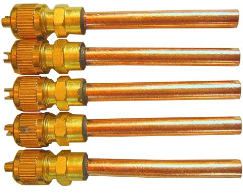 AF1400: 3/8" O.D. Copper Tube Extension with 1/4" Fitting 5/PKG.