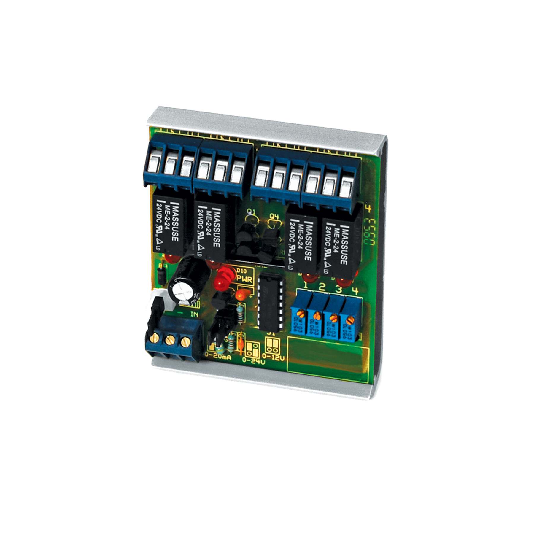 ATL: Advanced Control Analog Input To 4 Realy Output