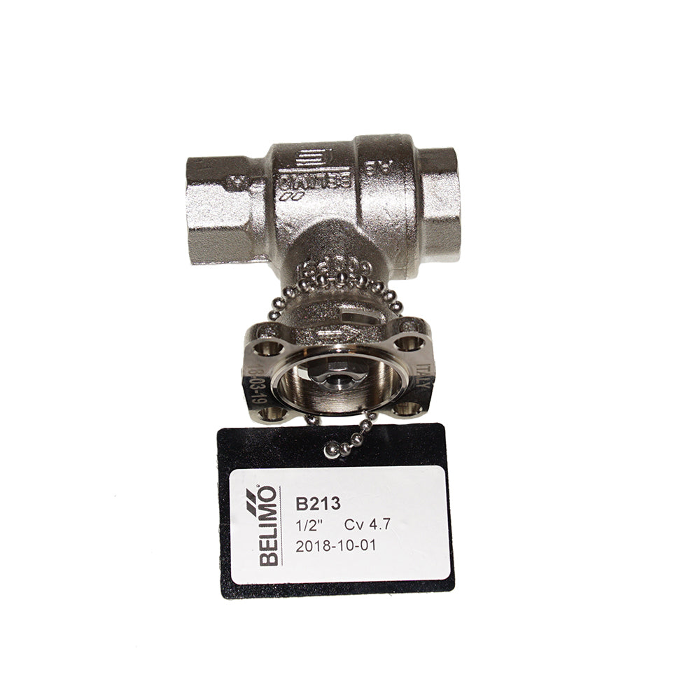 B213: 1/2" 2-Way Ball Valve 4.7 CV