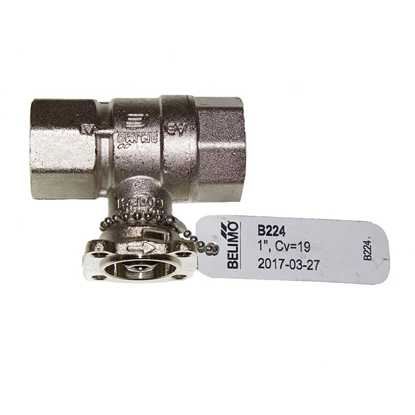 B224: 1" 2-Way Ball Valve 19 CV