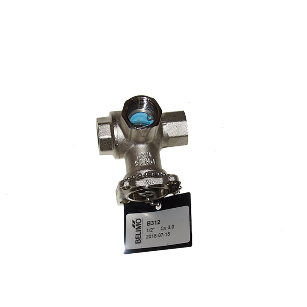 B312: 1/2" 3-Way Ball Valve 3 CV