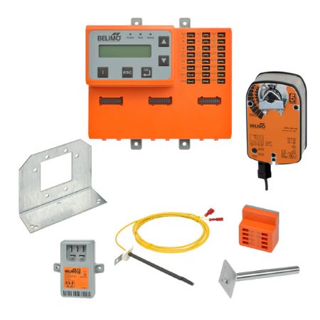 ECON-ZIP-SELF: ZIP Economizer Single Enthalpy with DCV Capability and LF Spring Return Actuator (35 in-lbs)