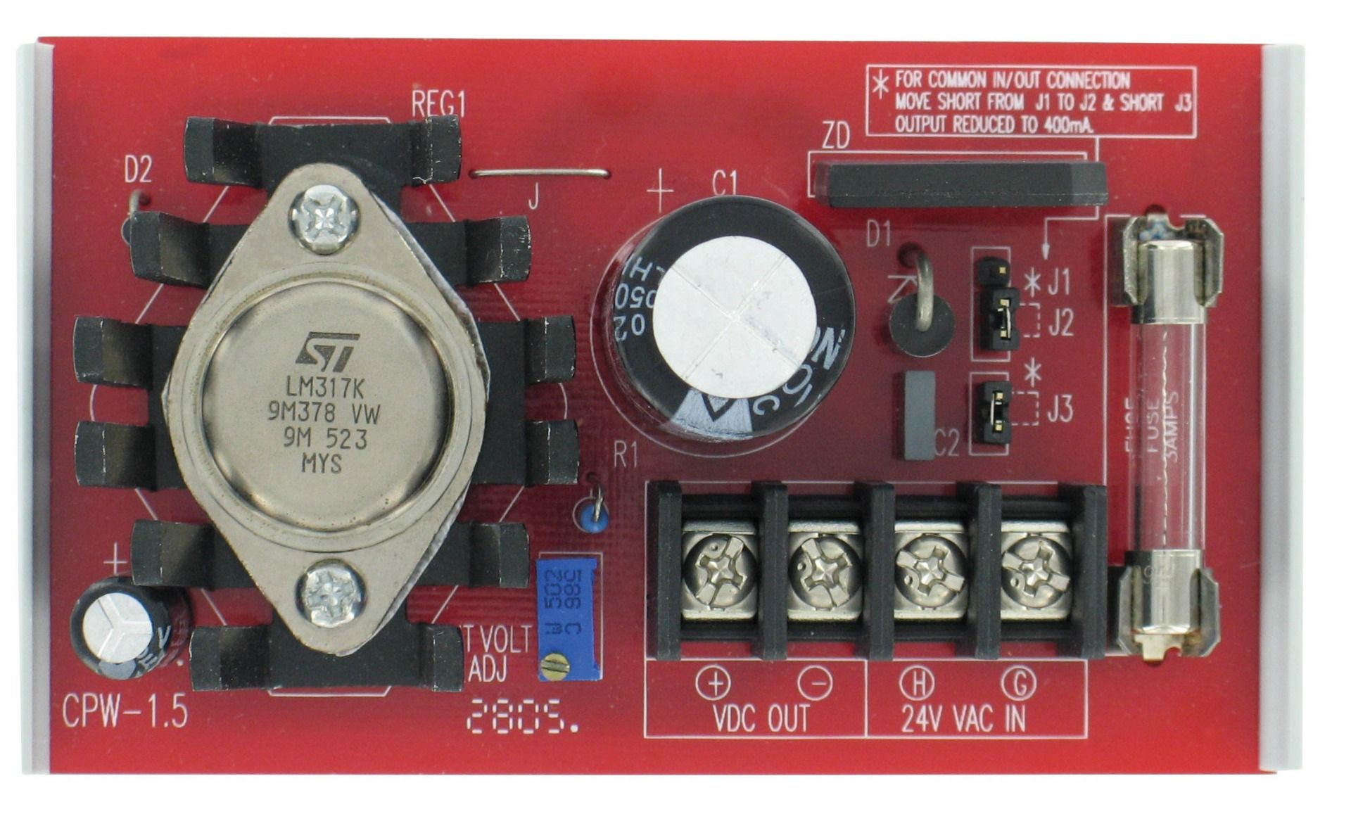 BPS-015: 1.5 AMP DC POWER SUPPLY