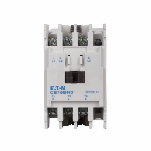 CE15BNS3AB: 120V 10A 3P N/O Cont;1 N/O Aux