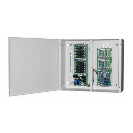 CP0231B0-00100-00010: Control Panel, I/O: RO-04, AO-04, UI-08, Enclosure (Box-B) 07.125 x 14.25 x 4.75 , CM02T, TM03