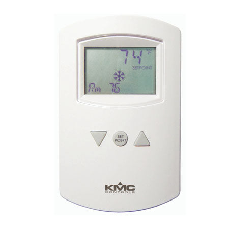 CTE-5202: Analog Electronic Thermostat with LCD Display; Light Almond