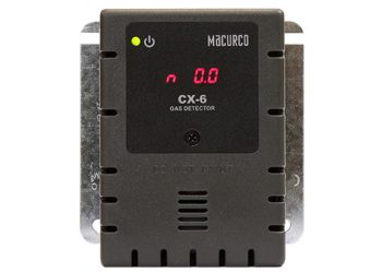 CX-6: Gray Housing-Carbon Monoxide CO/Nitrogen Dioxide NO2 Fixed Gas Detector & Controller, 12-24VAC / 12-32VDC