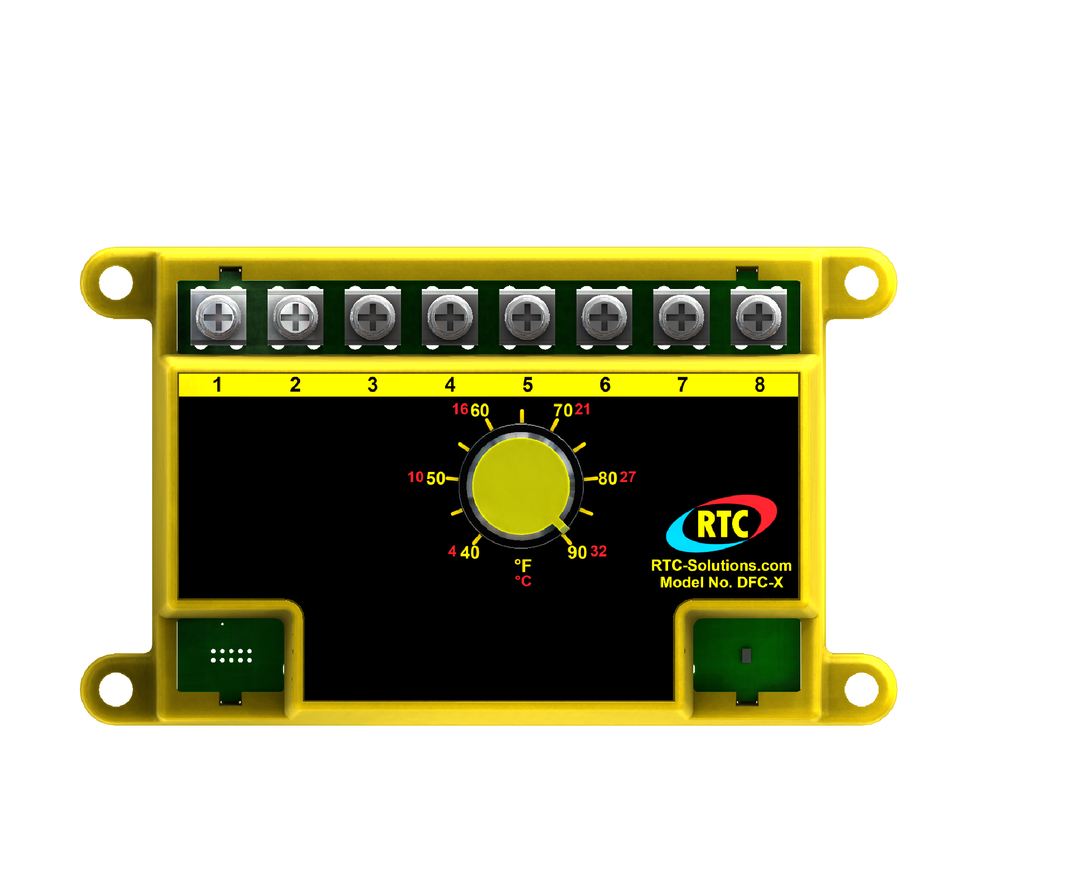 DFC-X: Direct Fired Temperature Control 0-24VDC output w/integral 40-90 dial