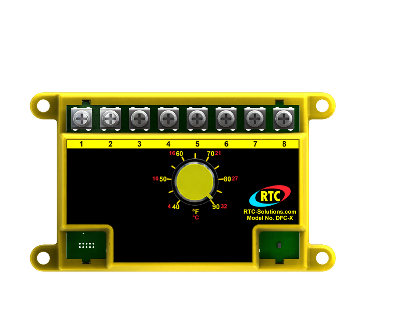 DFC-X: Direct Fired Temperature Control 0-24VDC output w/integral 40-90 dial