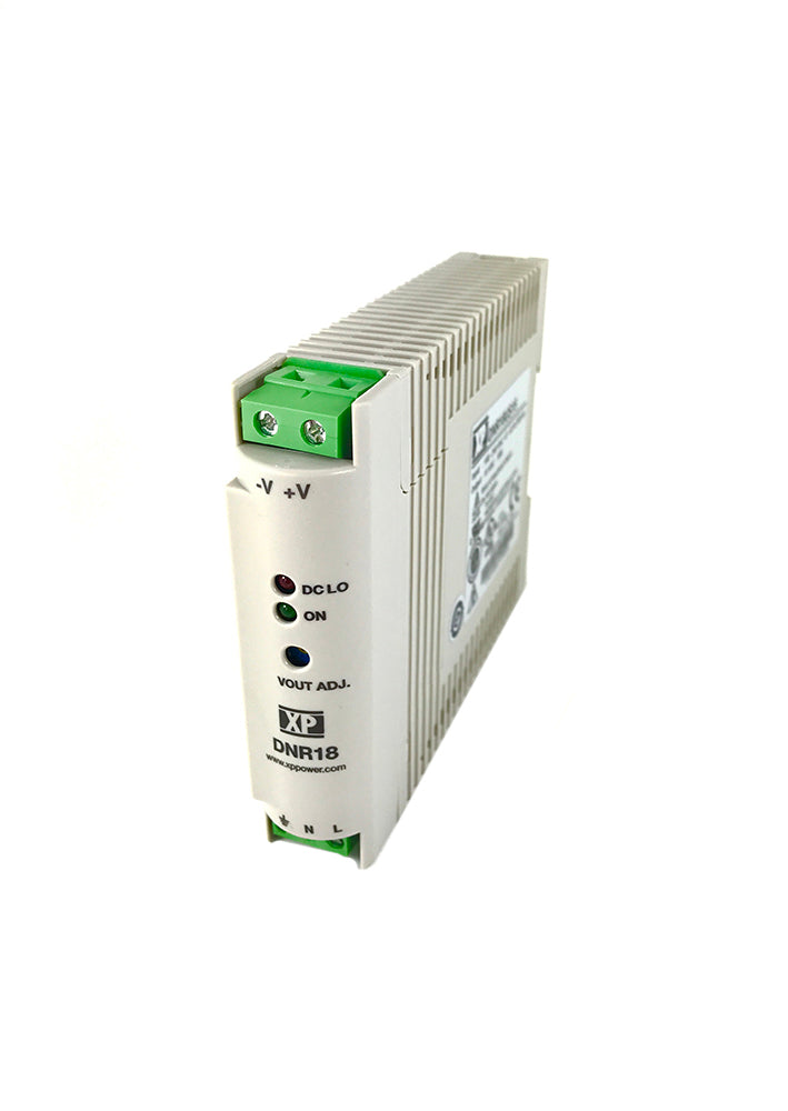 DNR18US15: AC/DC DIN Rail Power Supply 1 Output 18 W 15VDC 1.2 A