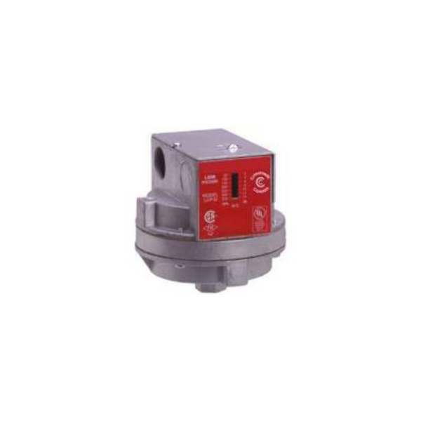 803113801: 5-28"wc Manual Reset DPDT High Gas Pressure Switch with 1/4" NPT Connection and 1/8" NPT Vent (HGP-D)