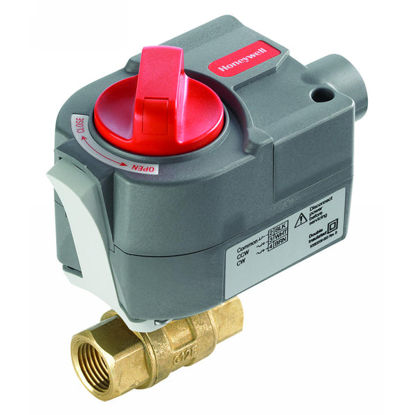 VBN2AESA1000: Valve,Assembly, 1/2", NPT, 24Vac, 1.3 Cv Two-Way Equal Percentage Flow Brass Body with Stainless Steel Trim Ball Valve Non-Spring Return