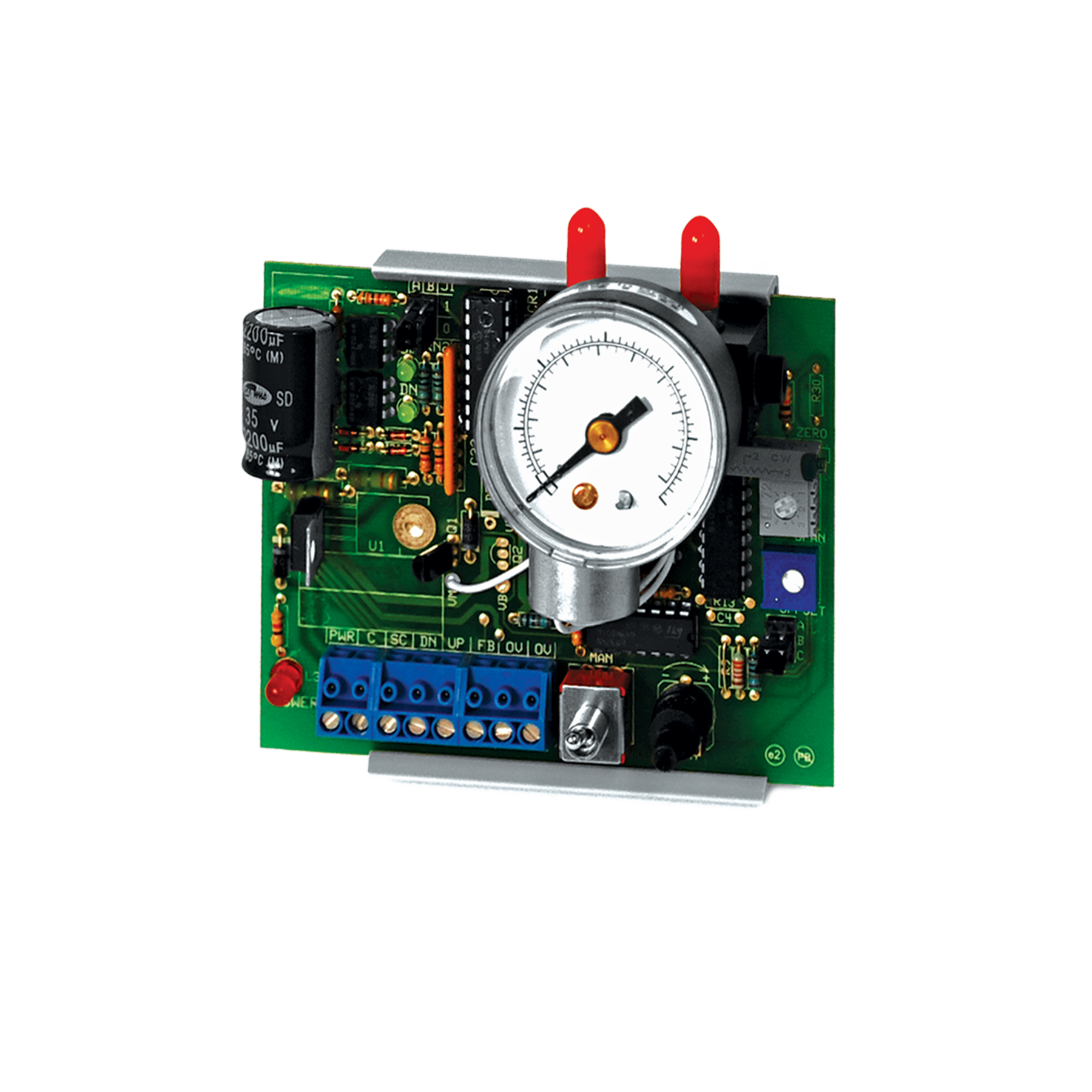 EFP2G: Flt. Pt. To Pneu. W/Fdbk, 750 SCIM S/E, Gauge