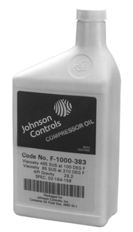 F-1000-383: Compressor Oil 32 Oz. 1-Quart