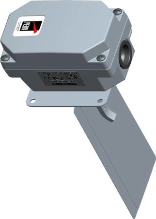 F262KDH-01C: Airflow Switch, 24 Vac-240 Vac, 2000 FPM Air Velocity, Includes 2 Stainless Steel Paddles: 2 1/8" x 6 7/8" and 3 1/8" x 6 7/8"