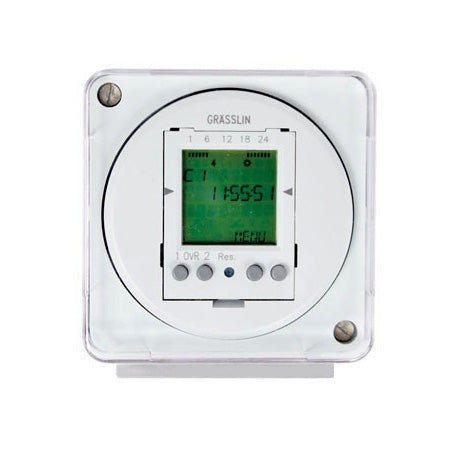 FM2D50-120: 2-CHANNEL 24-HOUR OR 7-DAY - 42 PROGRAMS, AUTO DAYLIGHT, HOLIDAY PROG SURFACE/DIN RAIL MNT 120VAC