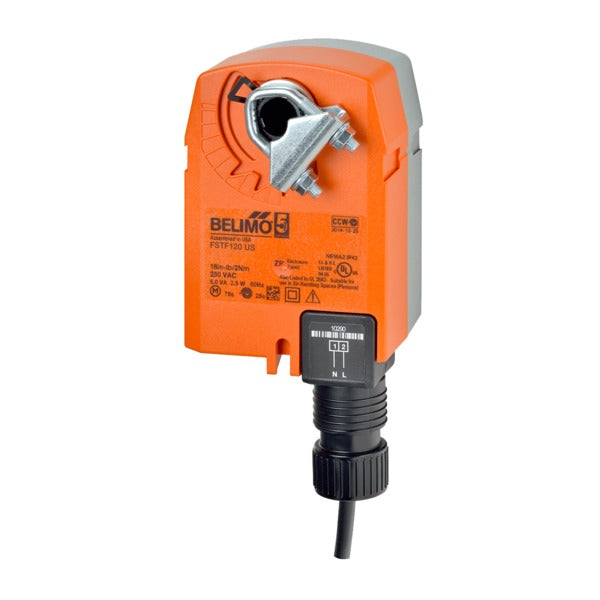 FSTF120 US: Fire & Smoke Actuator,18 in-lb,Spring Return,120V,On/Off ...
