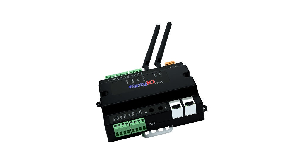 EasyIO-FW-08V: FW Wi-Fi, 8 Points, with Digital Pressure Pick-up