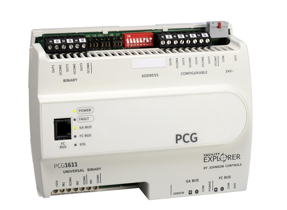 FX-PCG1611-1ET: Geo. Restricted Product, FX-PCG W/ 10 I/O; NO DISP; FX-PCG W/ 2 UI; 1 BI; 4 CO; 3 BO