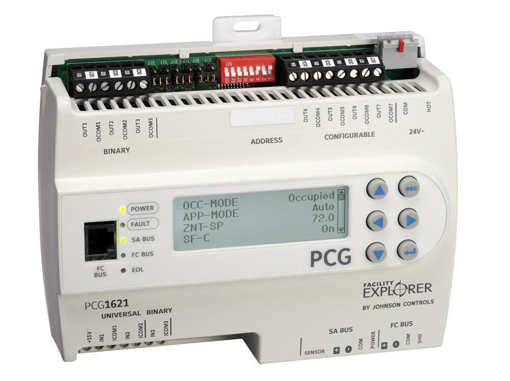 FX-PCG1621-1: Geo. Restricted Product, FX-PCG W/ 10 I/O; W/ Disp; W/ 2 UI; 1 BI; 4 Co; 3 Bo;