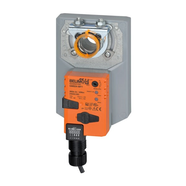 GMB24-3: Damp.Rotary, 360in-lb, On/Off/Float, 24V