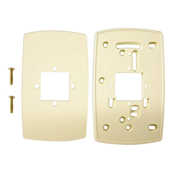 HMO-6036W: WALL PLATE; 2X2 SENSORS; SQROUND; Horiz. or Vert. Handybox Mtg. White