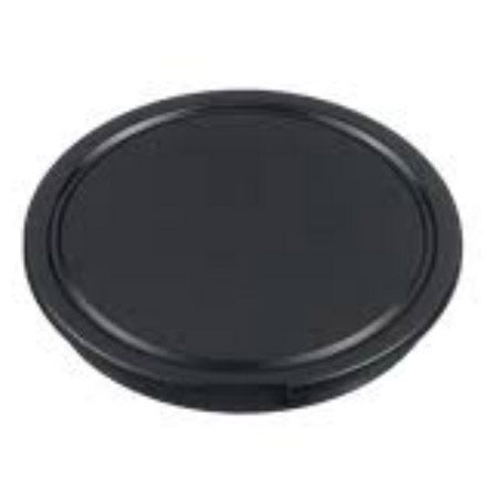 HW1A-B1-B: Round Flush Button Black