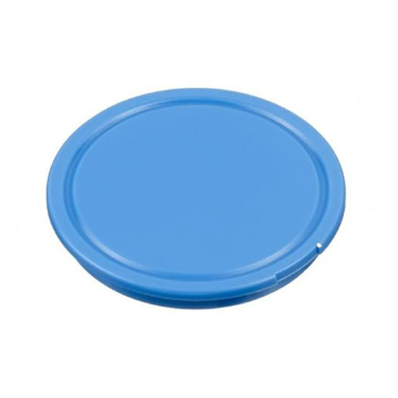 HW1A-B1-S: Round Flush Button Blue