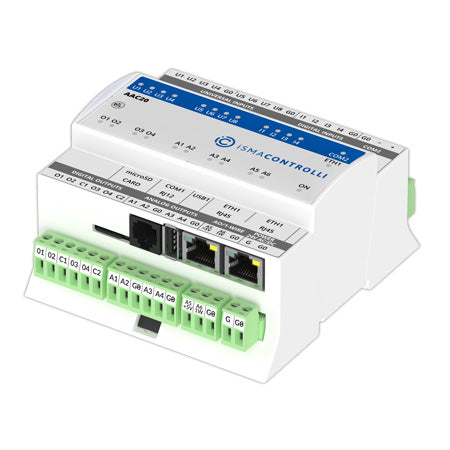 iSMA-B-AAC20:  Free programmable Advanced Application Controller