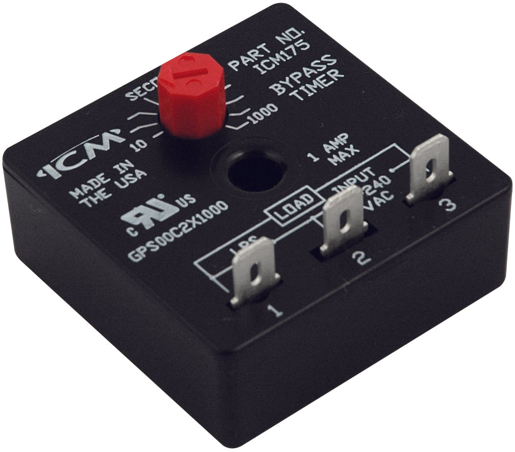 ICM175: Bypass Timer, 1000 seconds adjustable, Universal voltage