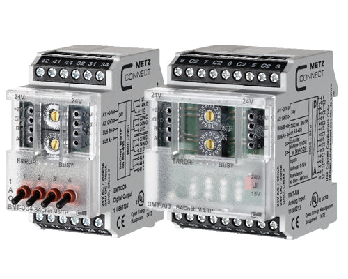 BMT-DO4: BACnet MS/TP 4 digital relay outputs with HOA switch