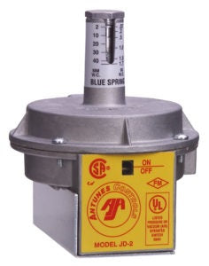 JD-2-Grey: JD-2 Air pressure switch range 0.1" to 4" W.C. Grey Spring (801111302)