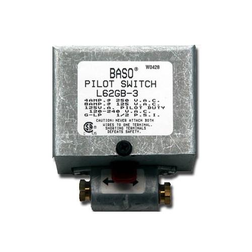 L62GB-3: Pilot Safety Switch 1/4" Gas Connection