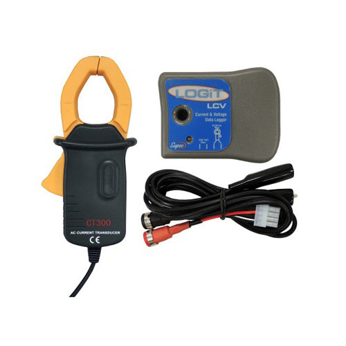 LCV: Logit Current/Voltage Logger, 300 Amps AC, 500 VAC